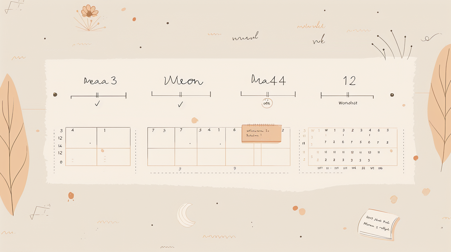 12개월 타임라인